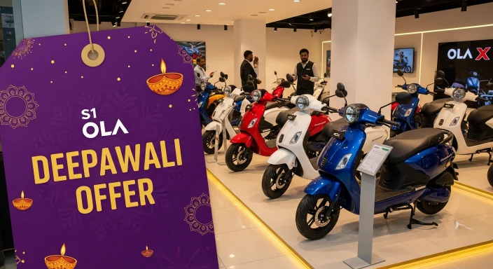 Ola S1 X Electric Scooter deepawali offer