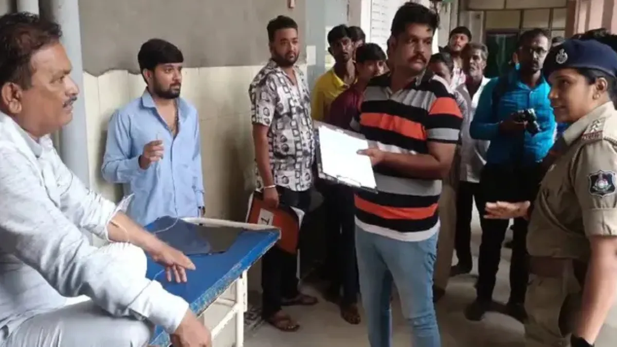 Attack on Bhavnagar city BJP vice president