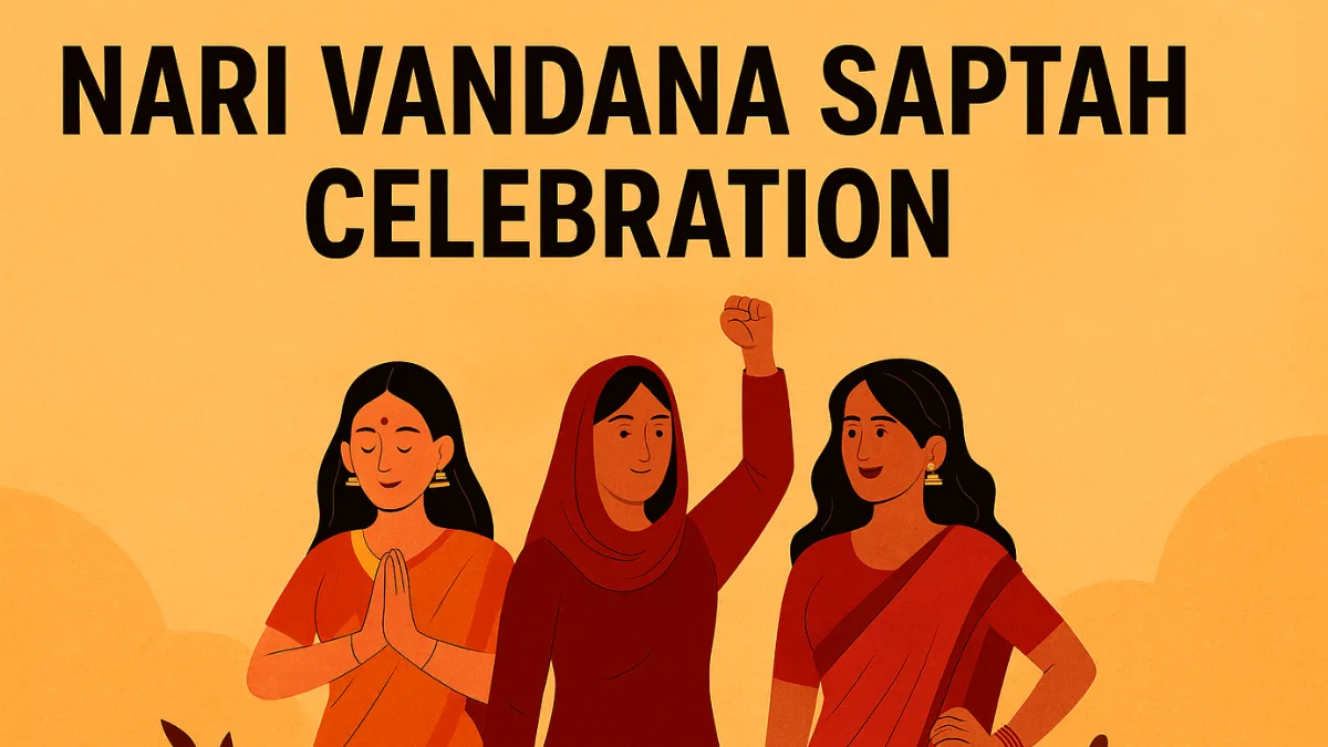 Nari Vandana Saptah Celebration