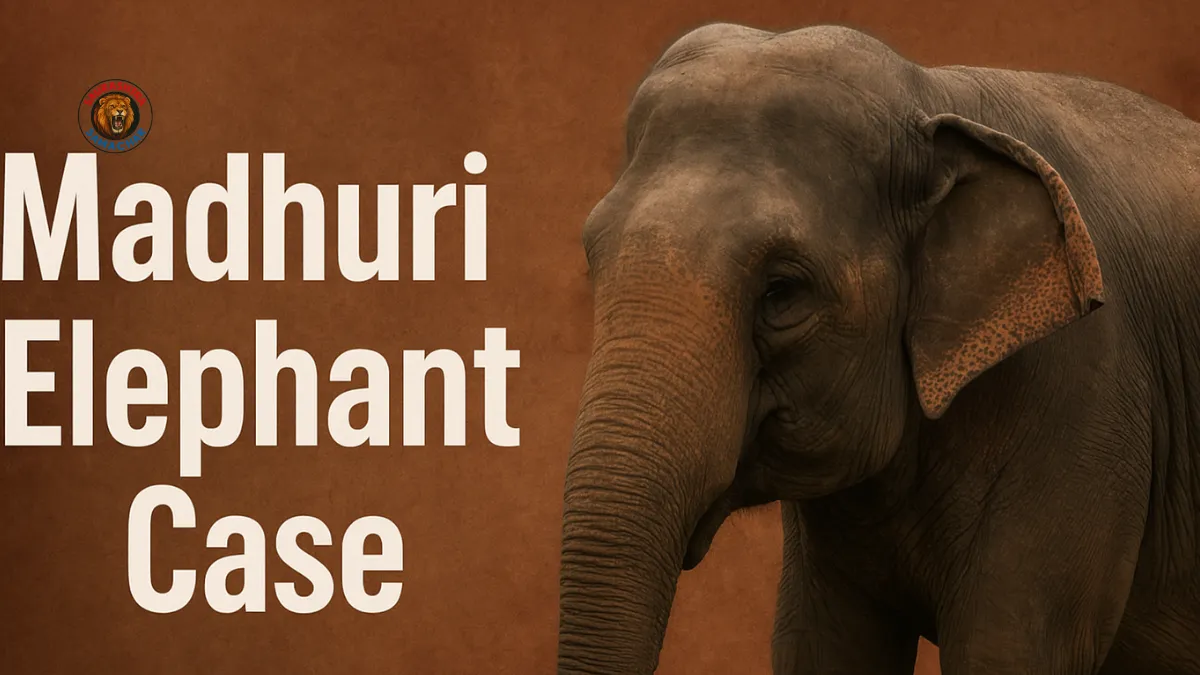 Madhuri Elephant Case