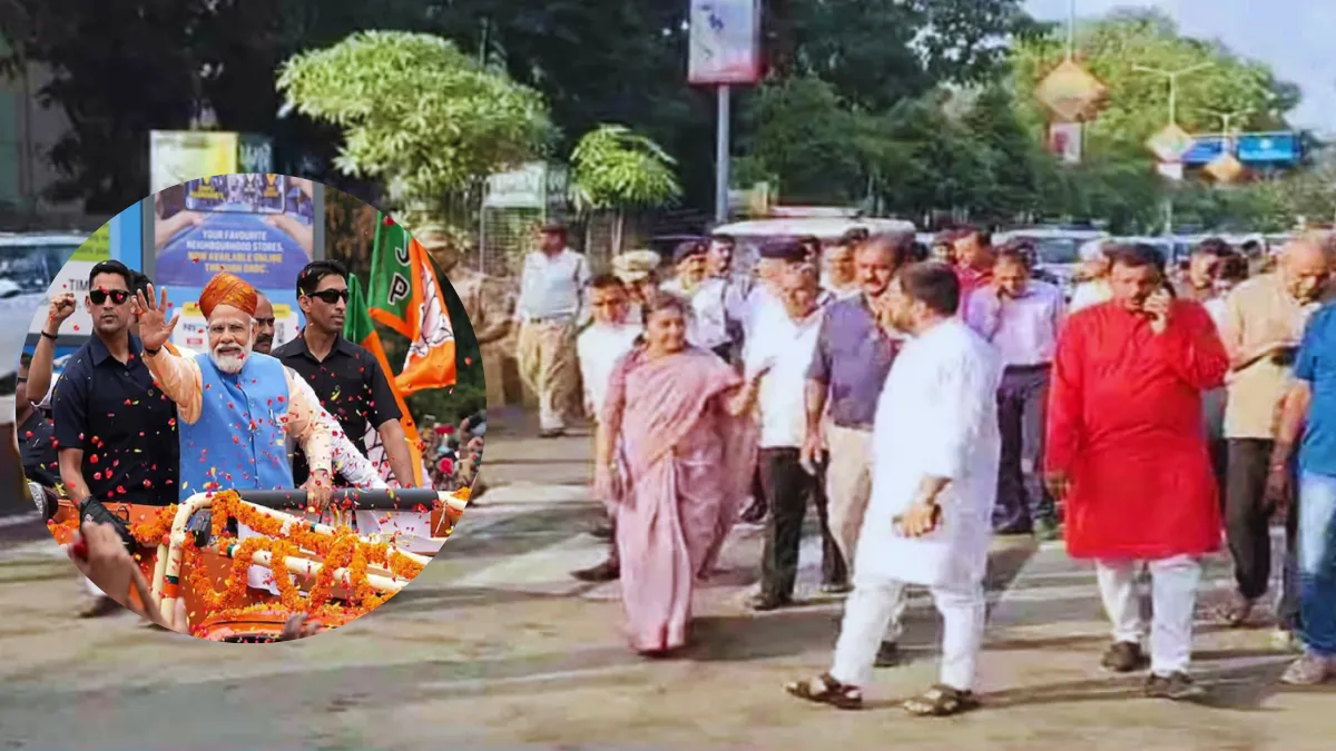 PM Modi's Roadshow