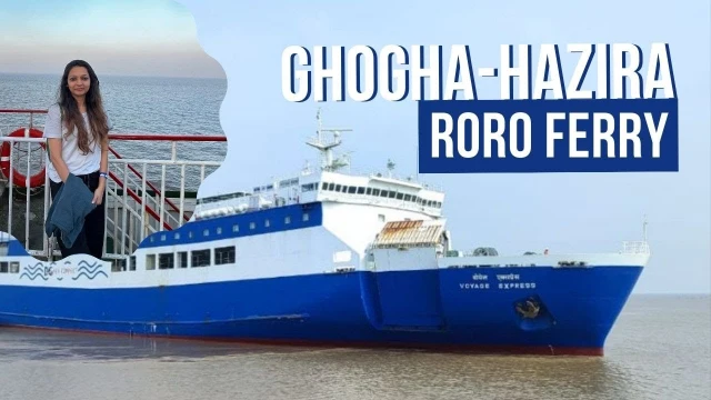 RoRo Ferry Hazira to Ghogha
